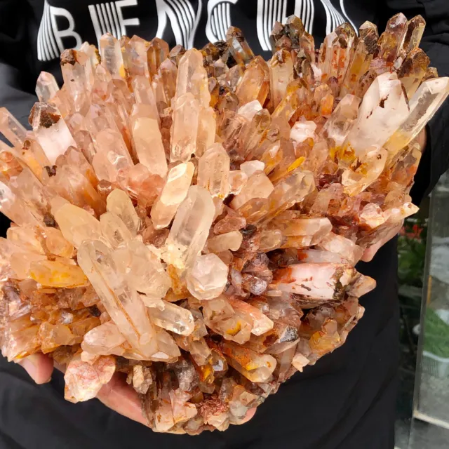 13.2lb  Natural Clear quartz crystal cluster Mineral Specimen Collection Healing
