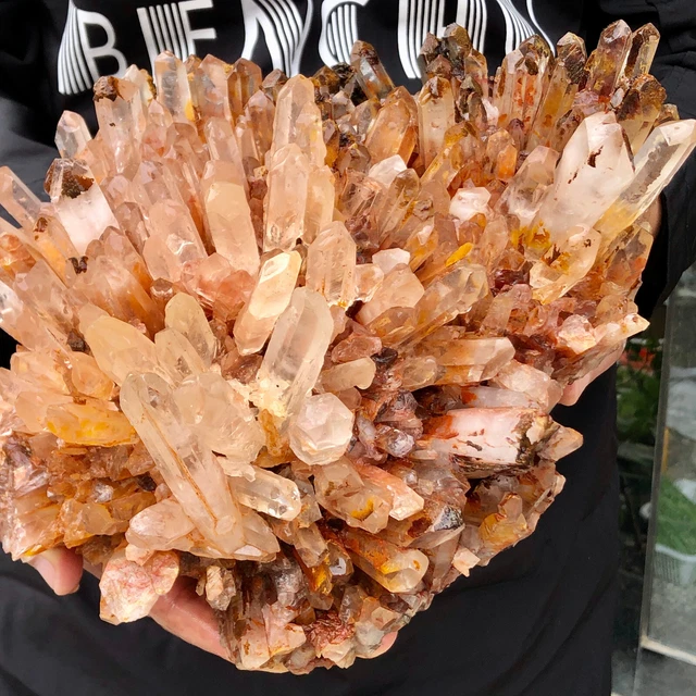 13.2lb  Natural Clear quartz crystal cluster Mineral Specimen Collection Healing