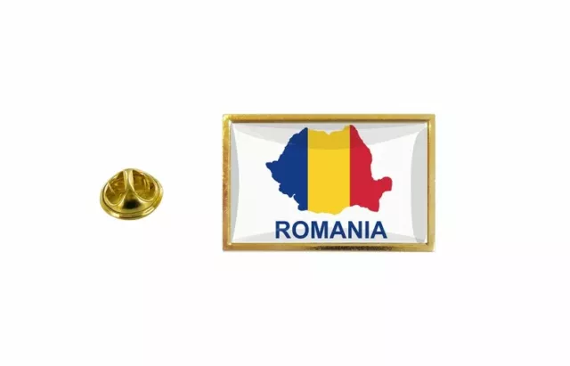 pins pin badge pin's drapeau pays carte RO roumanie