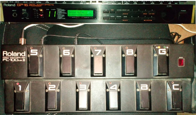 2個以上購入で送料無料 ローランドGP-16マルチエフェクター FC-100Mk2