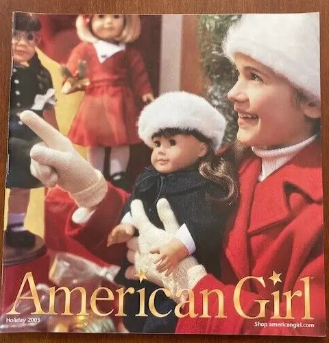 AMERICAN GIRL DOLL Holiday, 2003 Catalog NO LABEL Kailey Molly Kit Kaya 107 pgs
