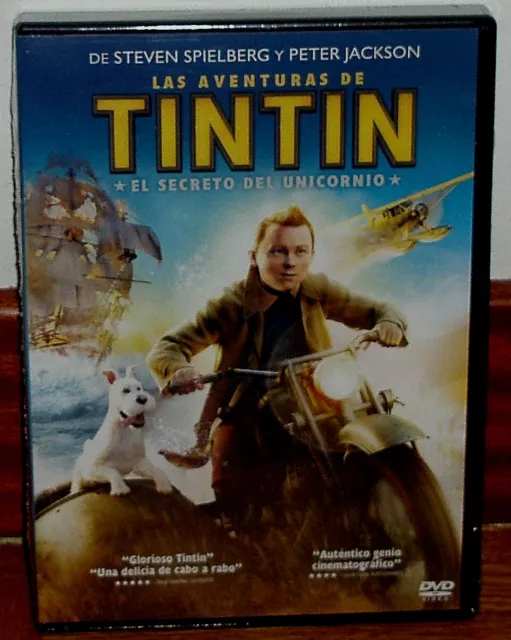 Tintin El Secret De Licorne DVD Scellé Neuf Animation (Sans Ouvrir) R2