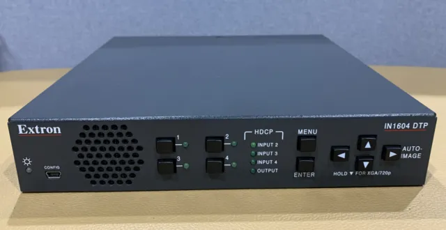 Extron  IN1604 DTP  Four Input HDCP-Compliant Scaler