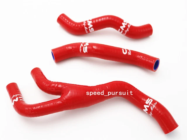 Red Silicone Radiator Coolant Y Hose for Honda CR125R CR 125 CR125 1998-1999