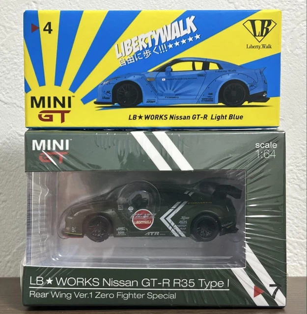 MINI GT LB Works Nissan Gt-R Lot de 2 EUR 327,50 - PicClick FR