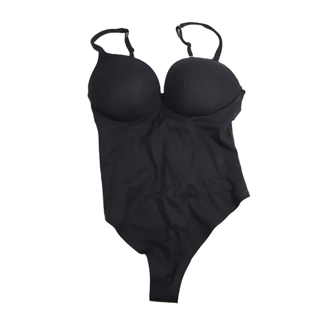 SKIMS ULTIMATE BODY Thong Bodysuit SL-THG-8044W, Color Onyx, Size M £63 ...
