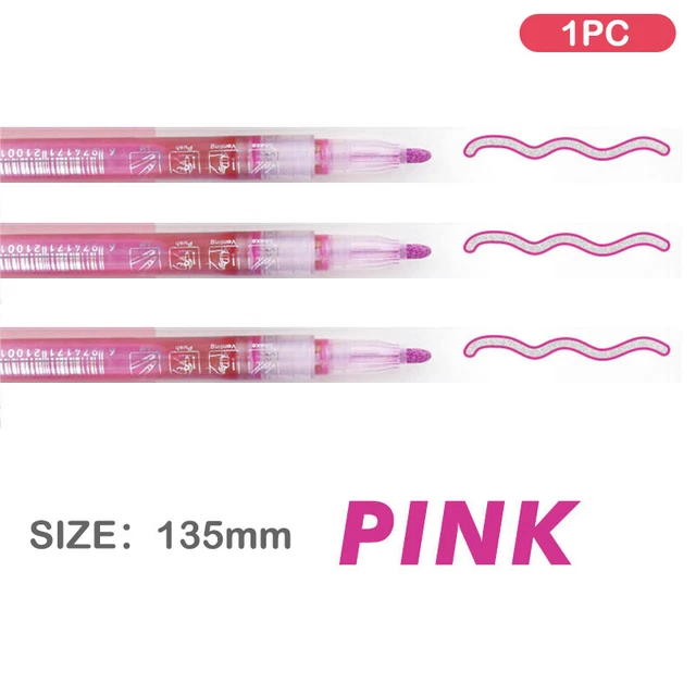 1PC/8PCS/12PCS Double Line Outline Art Marker Pen Journal Pens Permanent Mark ql