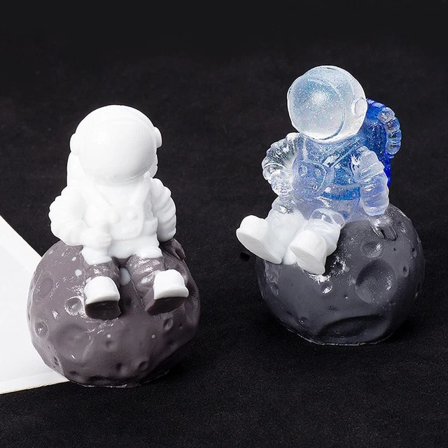 Soap Astronaut Shaped Candle Molds Candle Mould Chocolate Silicone Molds