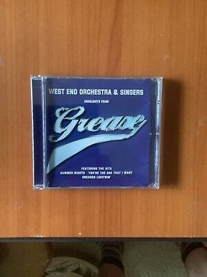 West End Orchestra And Singers - Highlights From Grease Cd Album