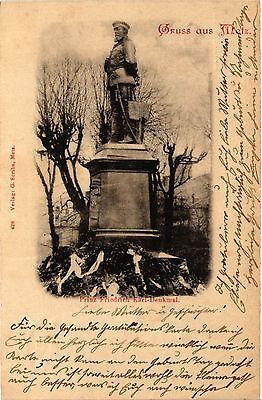 CPA AK Gruss aus METZ Prinz Friedrich Karl-Denkmal (393228)