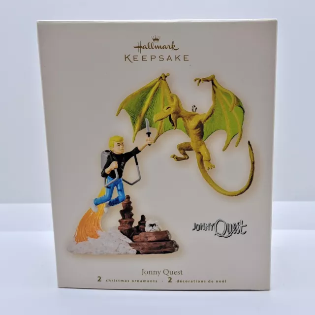 New Johnny Quest Bandit Adventures Hallmark Keepsake Ornament Dragon Christmas