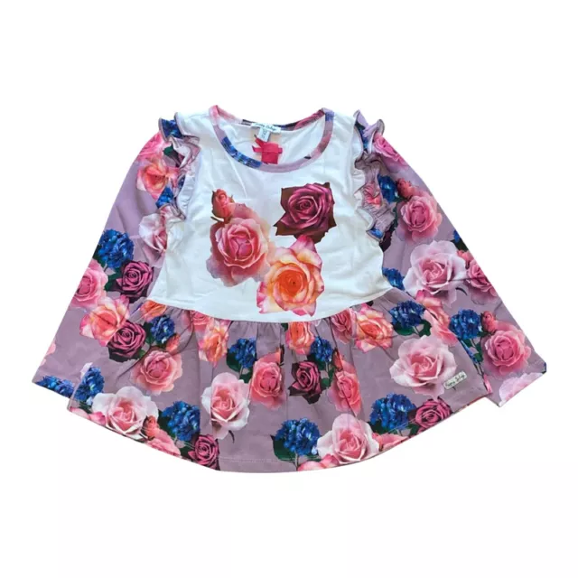 Tunica floreale Happy Calegi Yoshie &/o leggings mix & match nuovi con etichette fino al 43% di sconto 4
