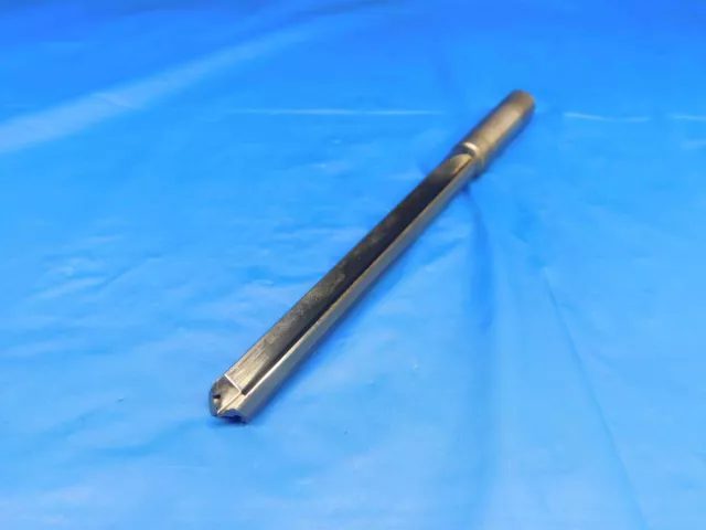 BRECKERS 10.7mm CARBIDE COOLANT THRU STRAIGHT FLUTE DRILL BIT 12mm SHANK