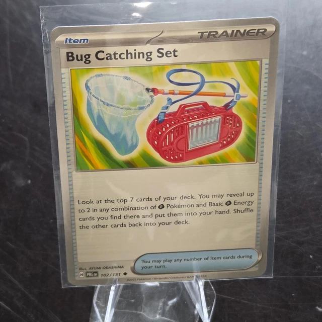 bug catching set pokemon card - 143/167 reveal them Bug Catching Set 102/131 (poke