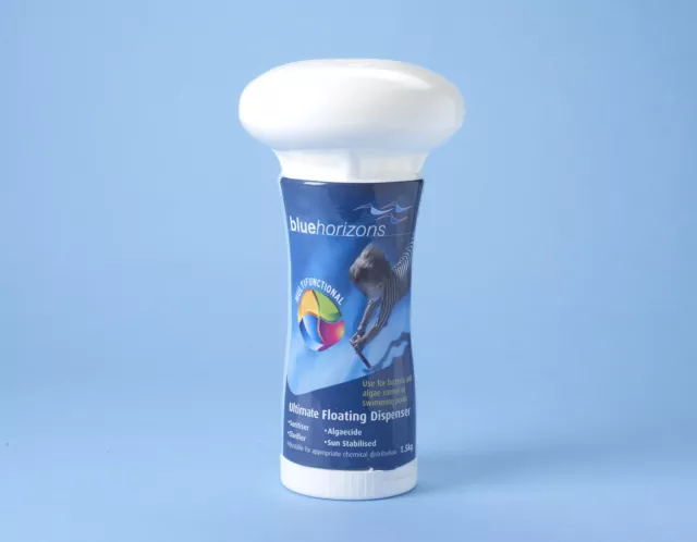 Multifunctional Chlorine Dispenser - Floating Fully Loaded 1.5 kg Blue Horizons