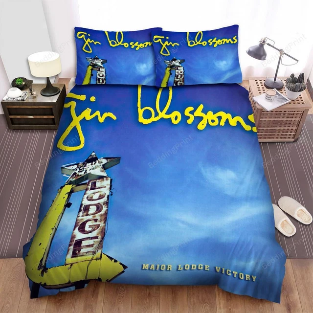 GIN BLOSSOMS MAJOR Lodge Victory Album With Blue Cloud Quilt Duvet