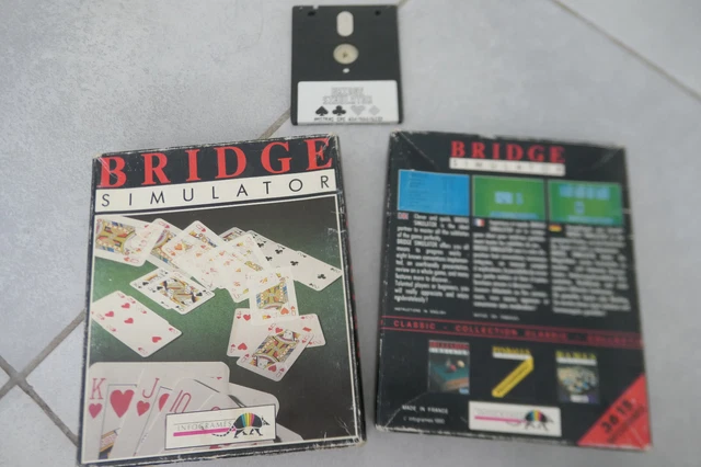 Jeu Amstrad CPC 6128 La Bosse Des Maths 6ème - Coktel Vision - Bon état