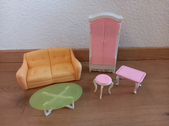 Barbie Zubehör, Möbel, Einrichtung, Stube Wohnzimmer