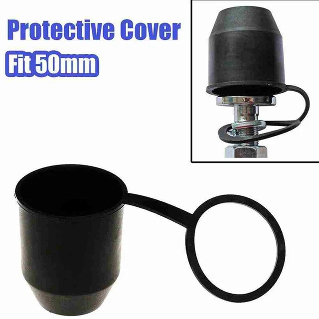 Black New Towball Tow Ball Cover Boot Cap, Hitch Trailer7 V2B7