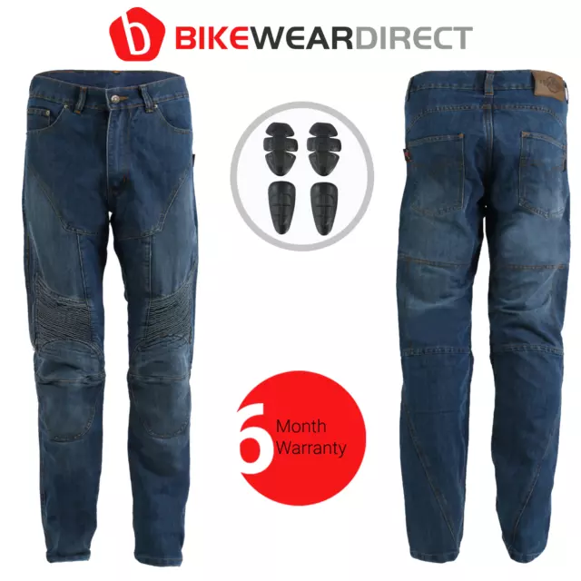 Moto Jeans Protection Aramide Bleu Jeans Avec Ce Motard Armure