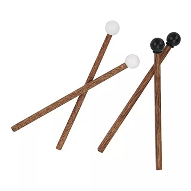 4 baquetas de lengua de acero para bateristas y practicantes infantiles W5I59363