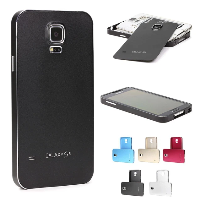 Urcover® Alu Handyhülle Full Metal aluminum protective Case Cover cup glass film
