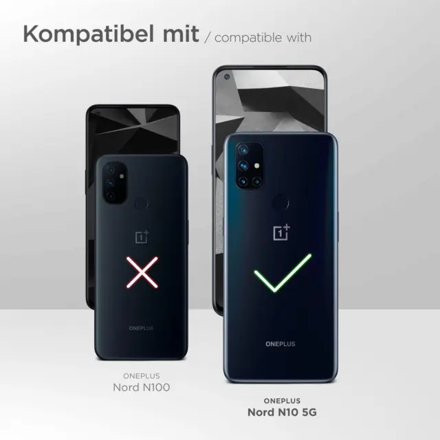 Téléphone Portable Chaîne pour OnePlus Nord N10 5G Coque Avec Ruban Bumper Corde 2
