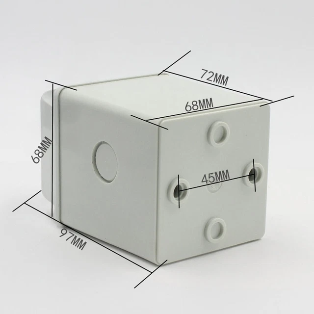 Commutateur de transfert commutateur de changement flambant neuf 3 positions 380