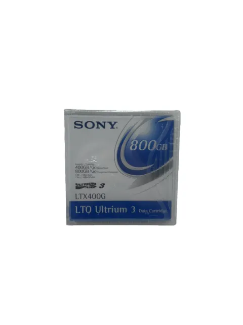 Sony 800GB LTO Ultrium 3 Data Cartridge / LTX400G  *New And Sealed*