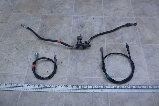 1975 Honda CB750F Super Sport H1541-2) brake lines speedo tach cable set