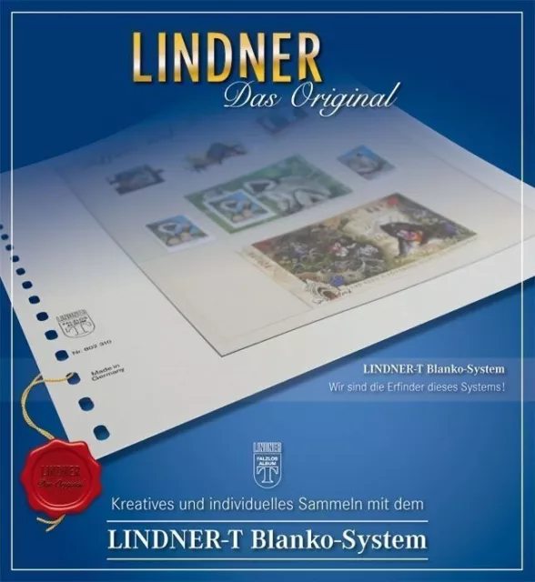 Lindner-T Weihnachts-Inseln 2023 Vordrucke Neuware