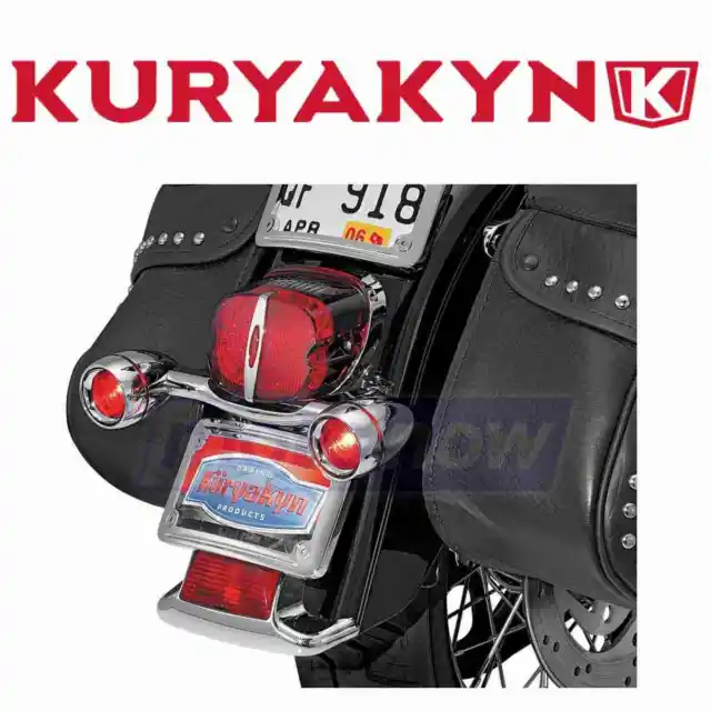 Kuryakyn Bullet Light Rear Turn Signal Bar for 1988-2017 Harley Davidson oz