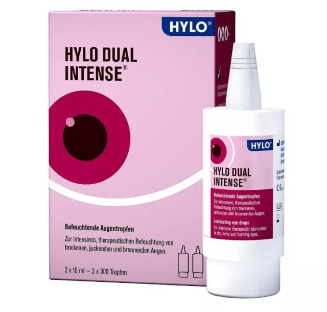 Hylo-Dual Intense Augentropfen 2x10 ml, PZN 17845084