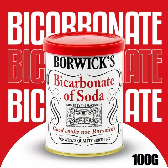 Torte da forno al bicarbonato di sodio di Borwick, pane, muffin deliziosi 100 g x 3