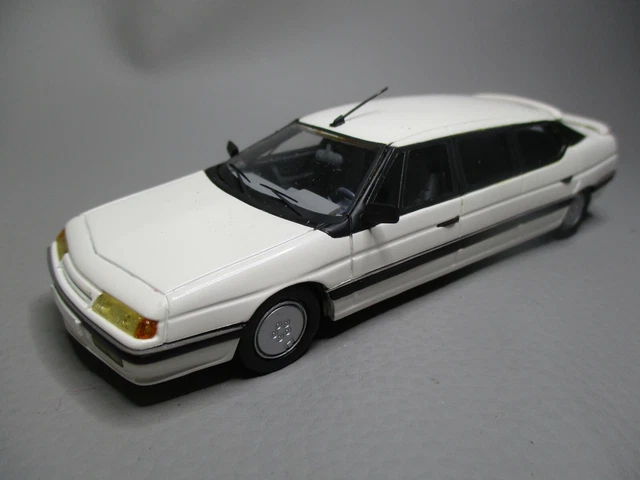 As176 Pmc Model 1/43 Citroen Xm Limousine Blanc 1989 Bon Etat
