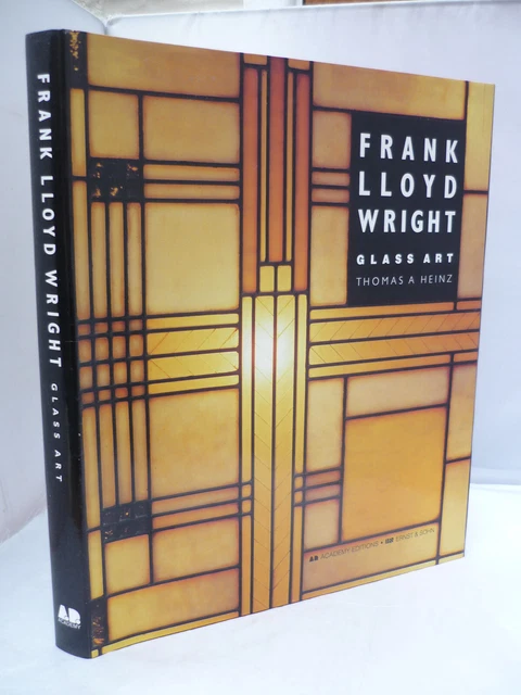 FRANK LLOYD WRIGHT - Glass Art by Thomas A Heinz HB DJ - Illustrated ...