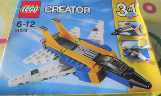 LEGO CREATOR 3 In 1 Airport Super Soarer Plane Set 31042 3.50 PicClick UK