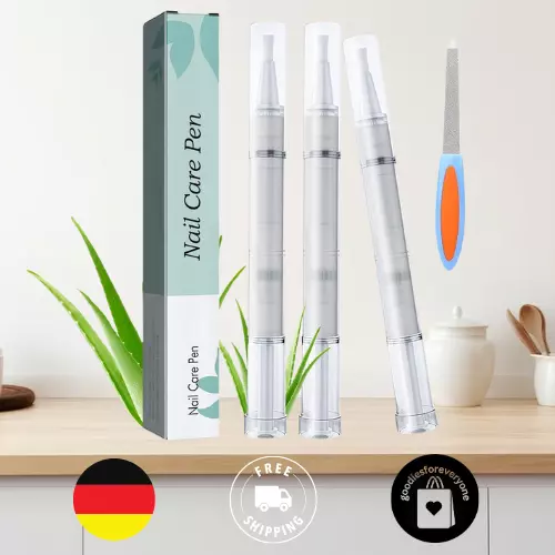 Nail Care Pen, 3 Stück, Nagelpilz Stift Behandlung, Intensiv Mit Aloe, Teebaumöl