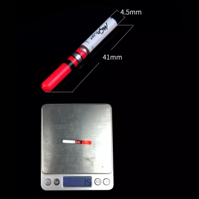 Schweben Angeln Leuchtend Nacht Sichtweite 41mm*4 CR322 Batteriebetrieben