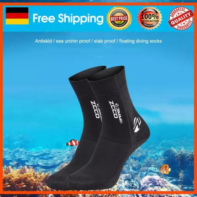 neu 3mm Neoprene Diving Socks Women Men Swim Scuba Surfing Warm Swimming Socks