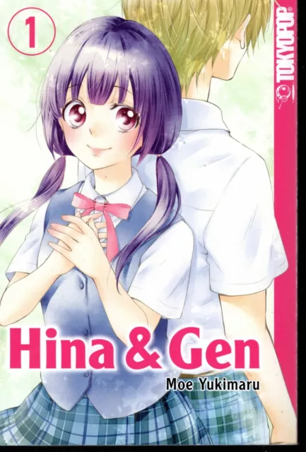 Hina & Gen Band 1 (Deutsche Ausgabe) Tokyopop Manga ***1.auflage***
