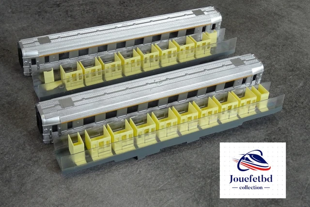 Lot De 5 Caisses Nues Jouef HO – BB9201, 9240, CC6505 – Pour Pièces Ou Restauration