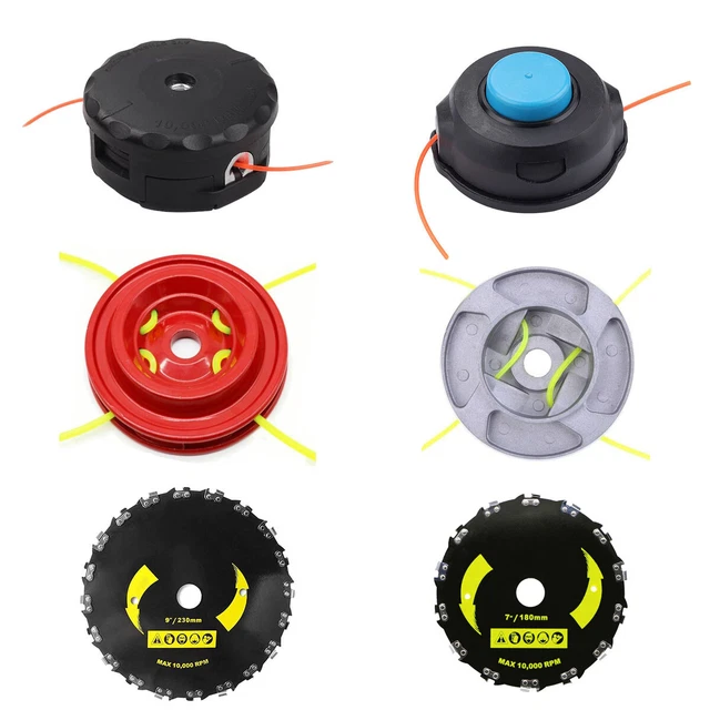 6 TYPES UNIVERSAL Trimmer Head Weed Eater Fit Echo SRM225 Husqvarna