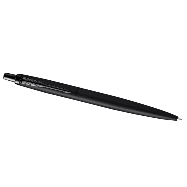Parker Jotter XL Ballpoint Pen   Monochrome Matte Black   Medium Point   Blue In