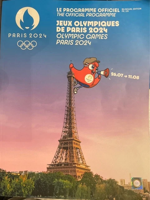 Livre Jeux Olympiques Paris 2024