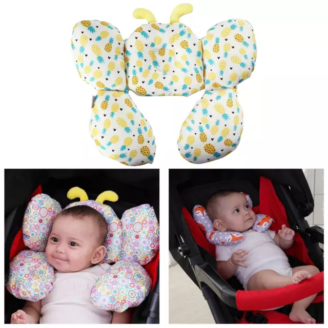 Neugeborenes Baby Autositzkissen Reise Für Kinderwagen Säugling Jungen Ananas