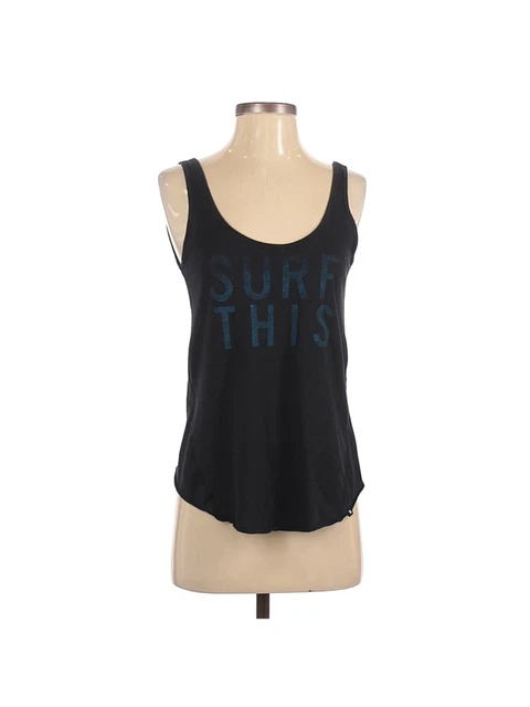 Hurley Women Black Tank Top XS