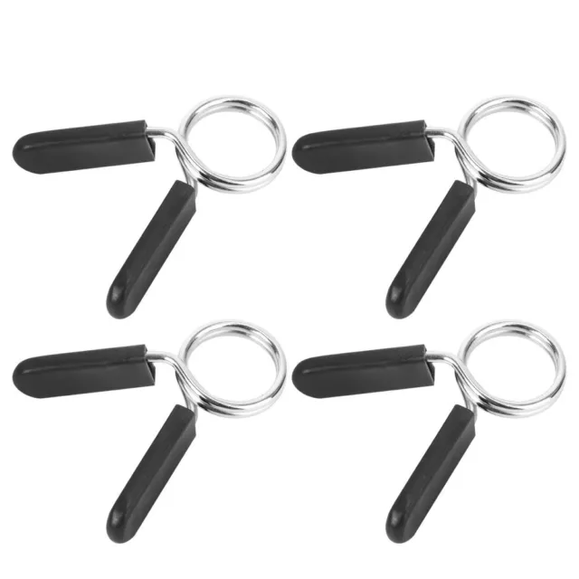 4 Pcs Barbell Lock Collar Dumbbell Bar Weight Clips Dumbbells