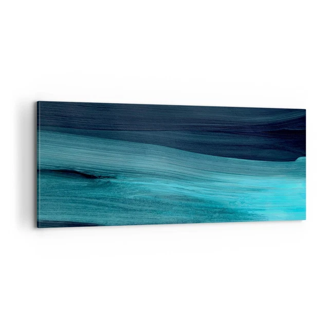Quadro Su Tela Alberi Di Ulivo Nel Salento - Paesaggio Pugliese Italia 80x40cm | Decorazione Parete Moderna