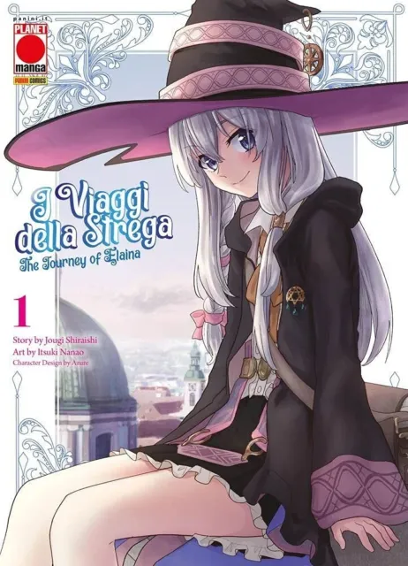 MANGA "I VIAGGI DELLA STREGA" 5 Volumi Shounen di Jōgi Shiraishi Ed.Planet Manga